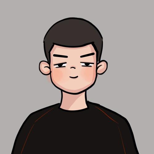 手绘卡通头像男生版